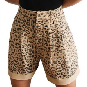 Free People Printed Dogtown Cut Off Shorts